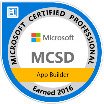 Badge MCSD App Builder
